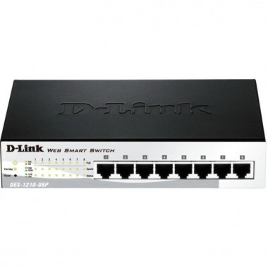 Коммутатор D-Link DES-1210-08P/C2A